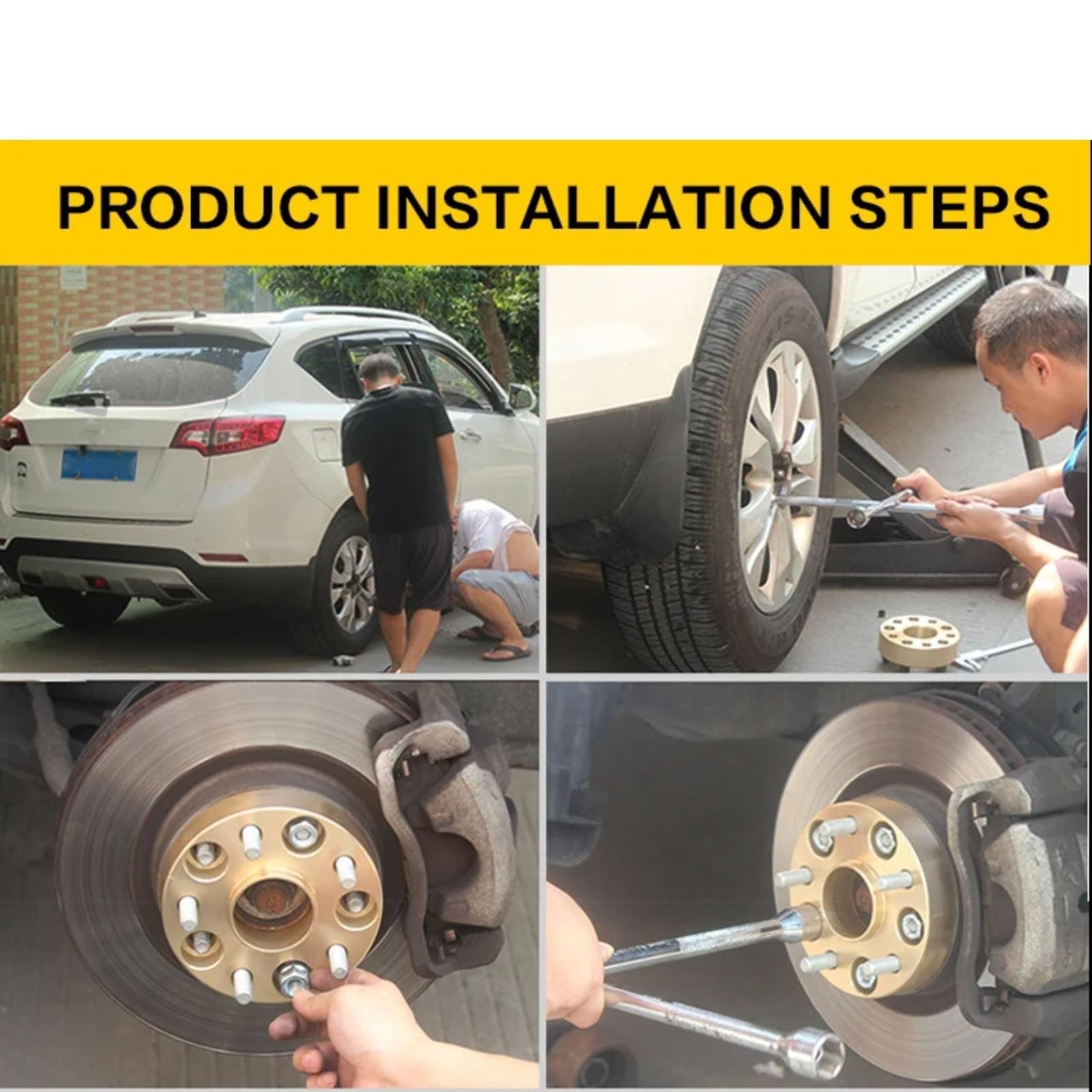 Rueda Separadores Compatible con Dacia para Duster 2 Piezas Espaciador De Neumáticos para Cubo De Vehículo, Adaptador De Espaciador Rueda Decoración(15mm)