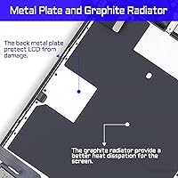 Vista 6 de Para iPhone 8 Plus Reemplazo de pantalla Botón de inicio Negro 5.5 "3D Touch LCD Digitalizador Pantalla Auricular Montaje Completo Cámara Frontal