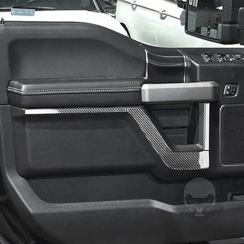Miniatura 9 de Adhesivo de fibra de carbono para espejo retrovisor de automóvil, panel de poste triangular, adhesivo de pilar A, compatible con F150 SVT Raptor