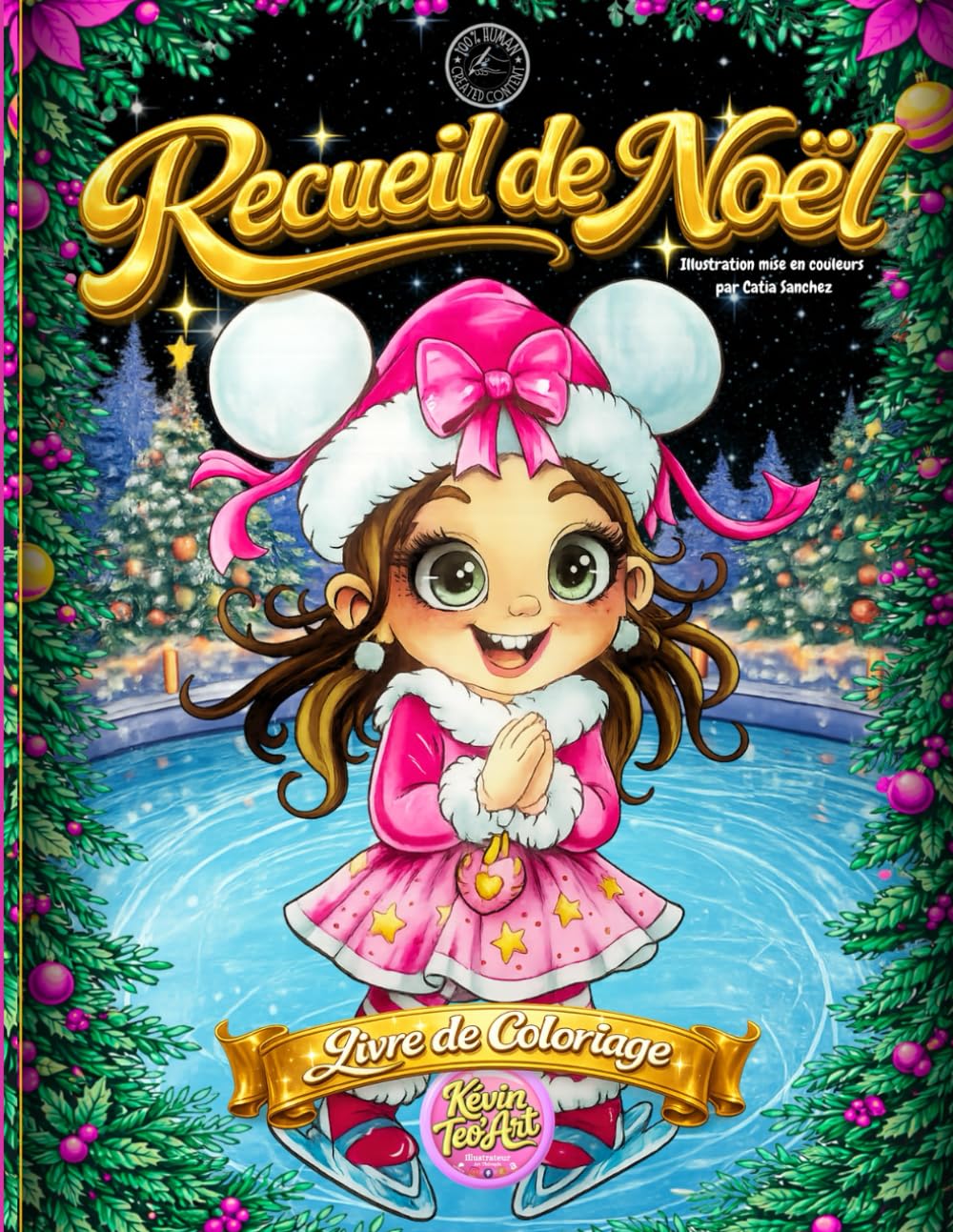 Recueil de Noël: Livre de Coloriage