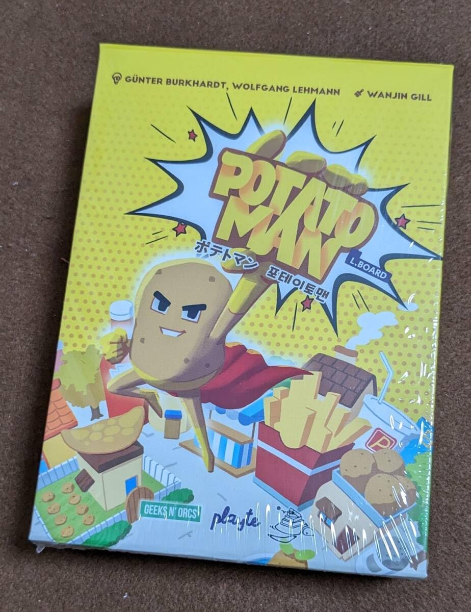 Amazon | ポテトマン Potato Man 多言語版 日本語/韓国語/英語 ボード 