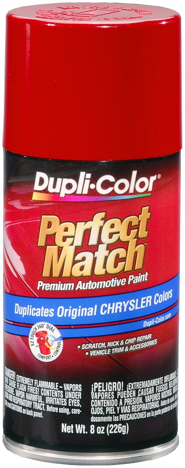 Dupli-Color (BCC0382-6 PK) Radiant Fire Chrysler Perfect Match Automotive Paint - 8 oz. Aerosol, (Case of 6)