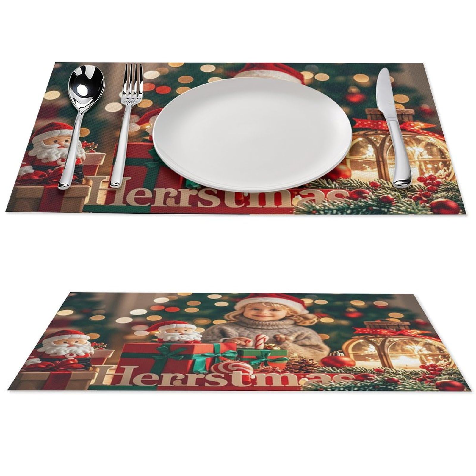 Set de table PVC résistant chaleur lavable et antidérapant lot de 4