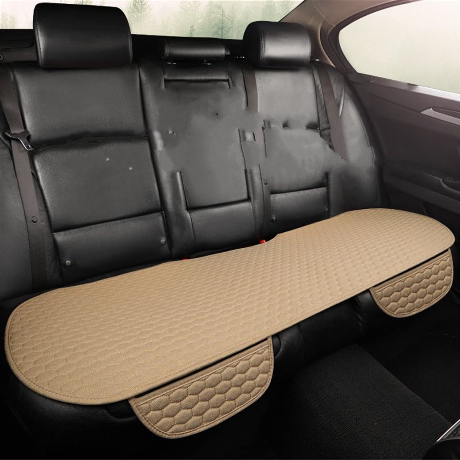 Noheeu 2 Flax Car Seat Cover Protector Backrest Pad Linen Cushion Mat Auto Interior Truck Suv Van For Jolion Accessories