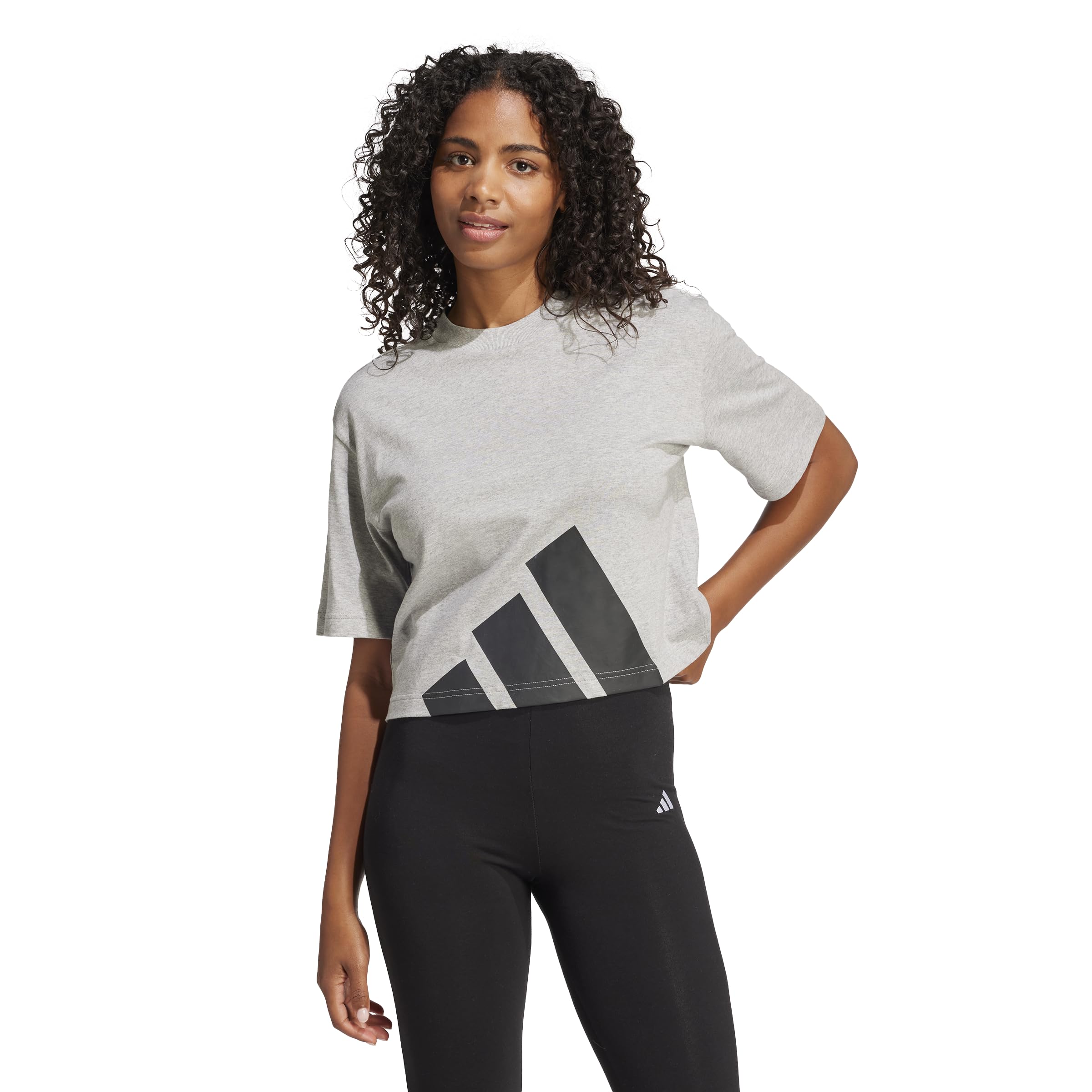 adidas Essentials Big Logo Boyfriend T-Shirt Camiseta gráfica (Manga Corta) Mujer (Pack de 1)