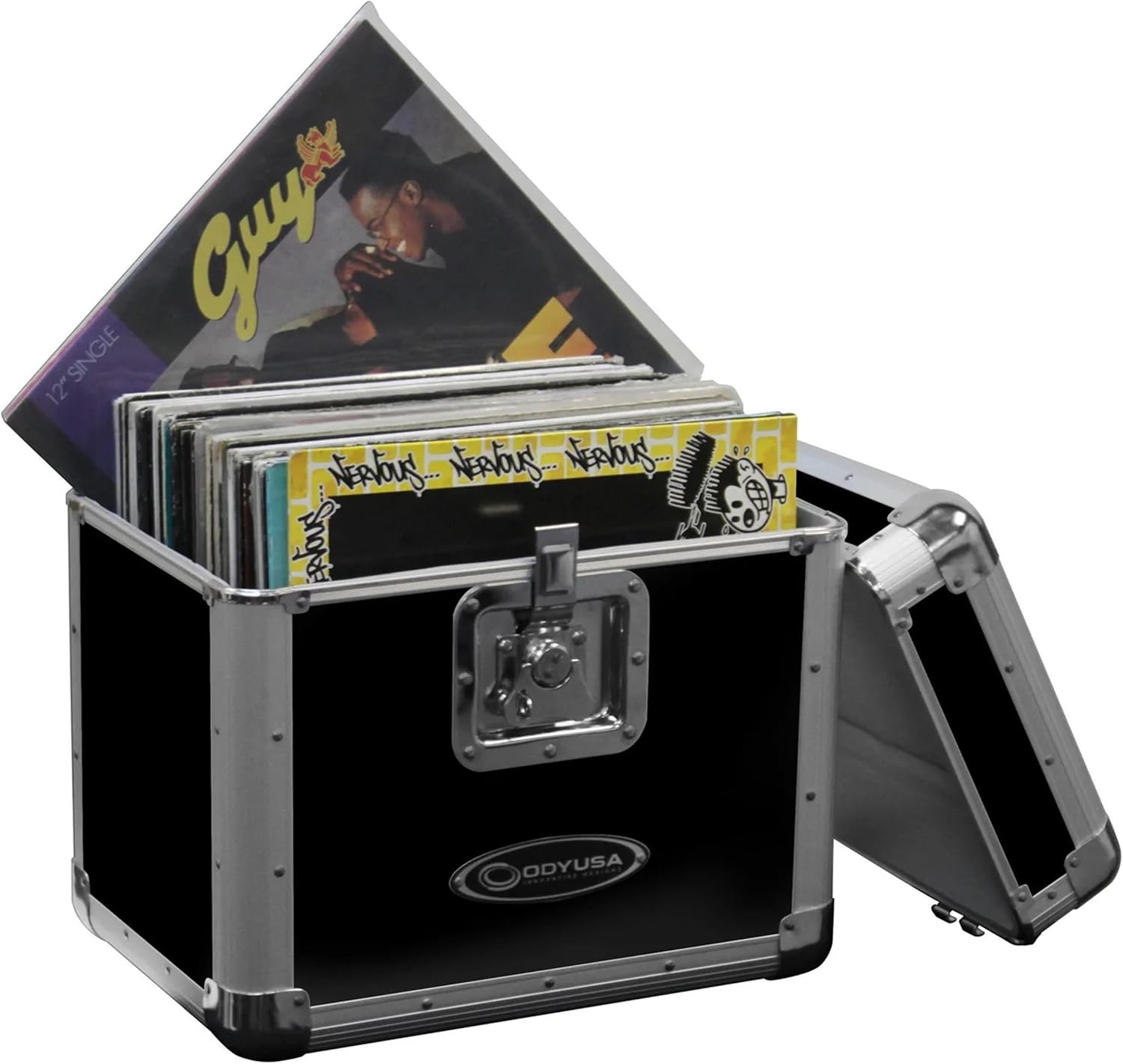 Odyssey: Stacking Record/Utility KROM Case - Black (KLP2BLK)