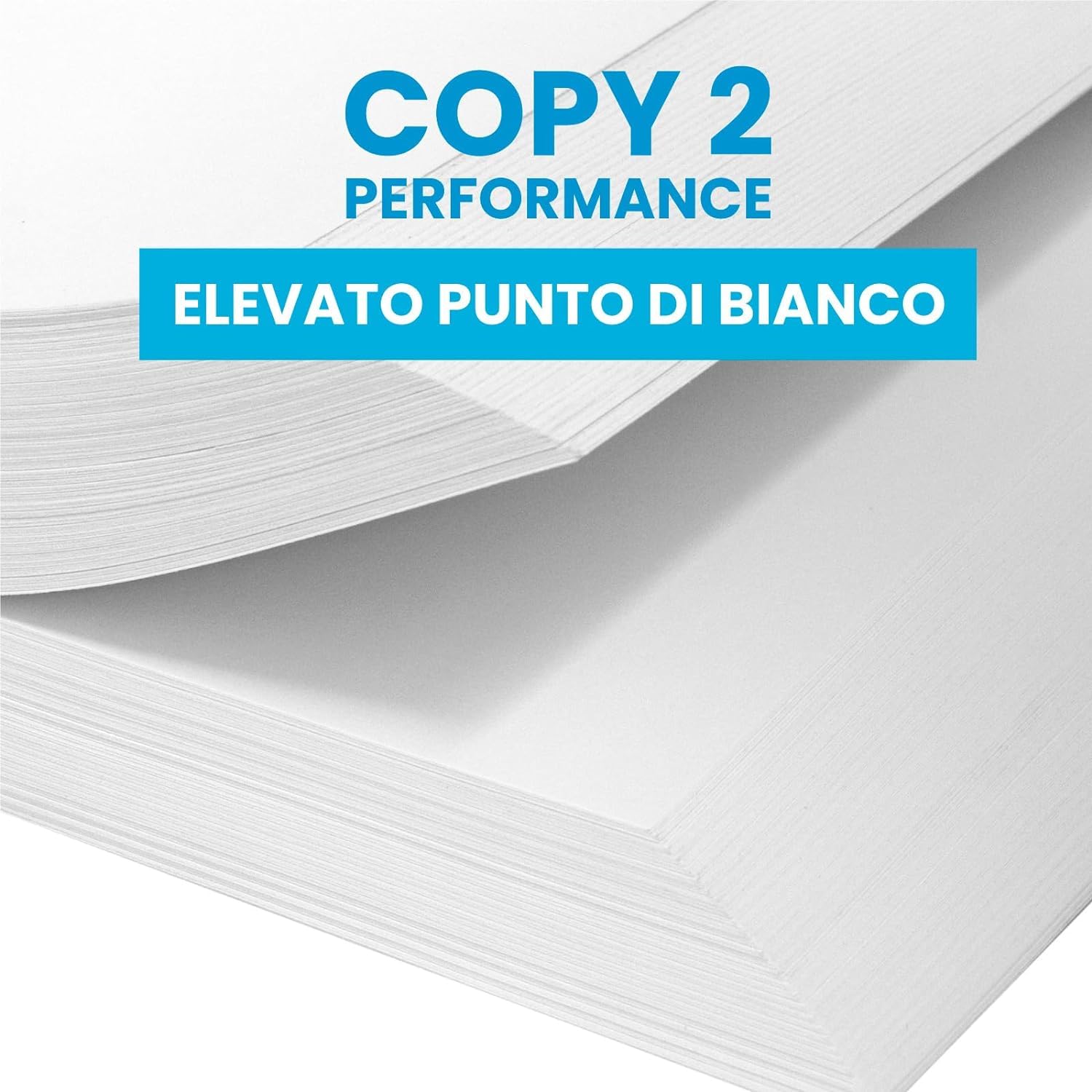Fabriano Copy 2 Amore Animale A4 Druckerpapier – 5 Ries à 500 Blatt – 2500 Blatt insgesamt, 80 g Papier für Büro, Fotokopie, Mehrzweck, 5 Riesen