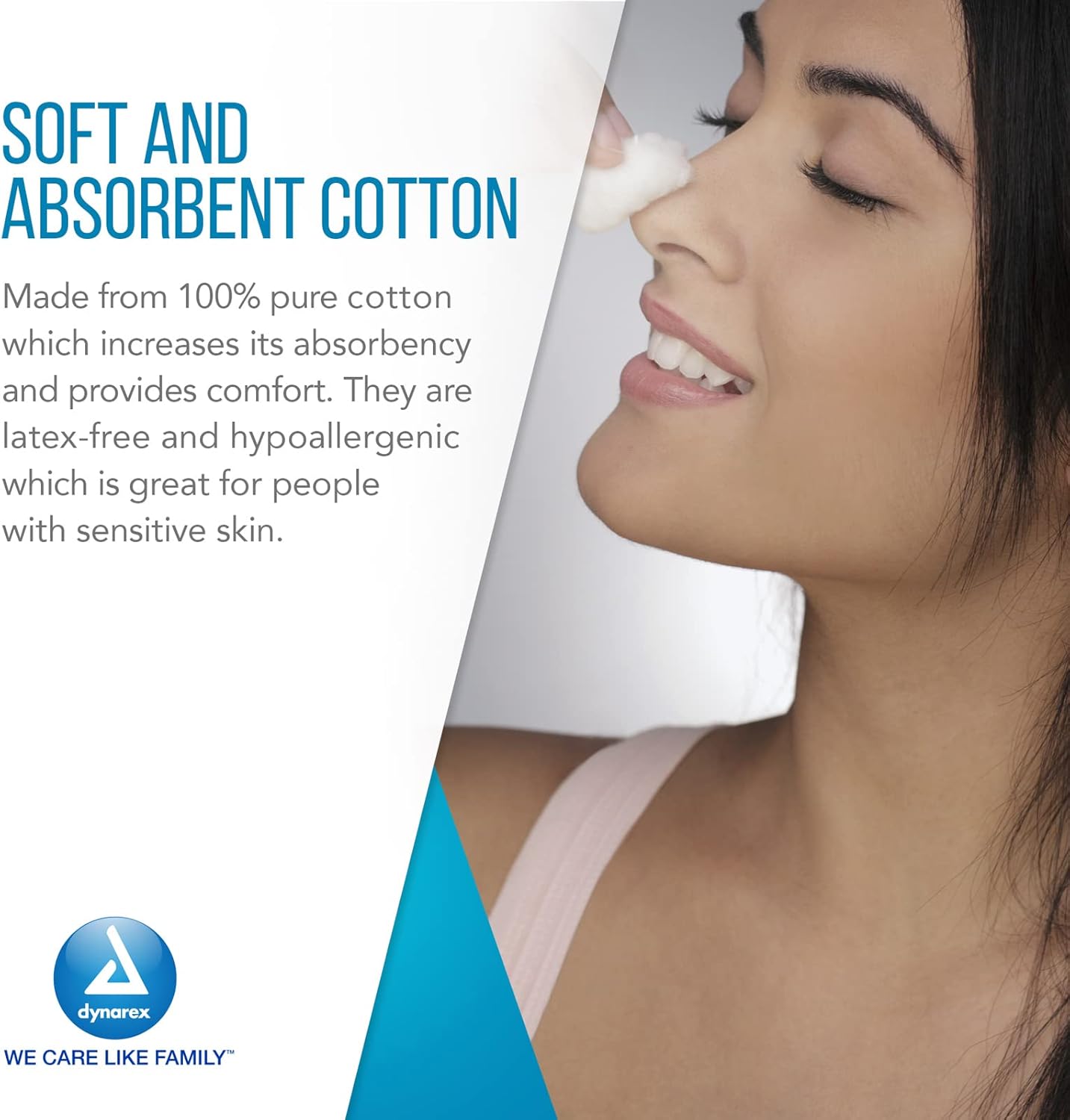 Cotton Ball, Non-Sterile, Size Medium, neral pose Swabs, for