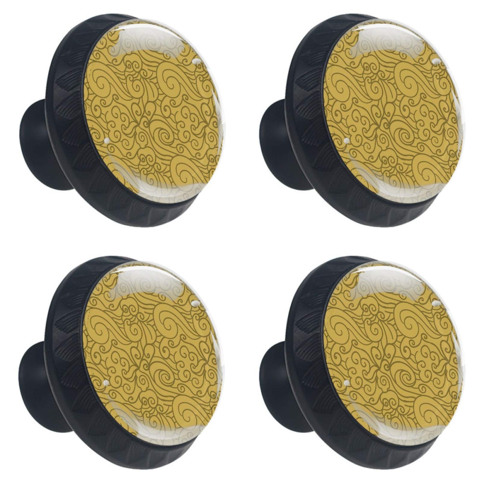 Boutons de meuble nuages chinois pour une décoration zen et chaleureuse