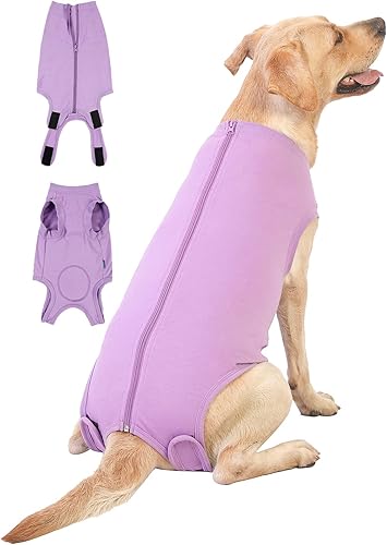 Miniatura 49 de Traje de recuperación de cirugía para perros – Después de la esterilización, heridas abdominales después de la recuperación quirúrgica, antilamida