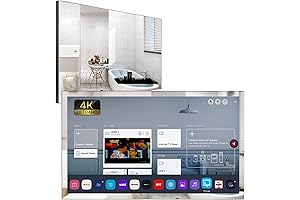 Soulaca 28-Inch 4K Waterproof Bathroom Smart TV