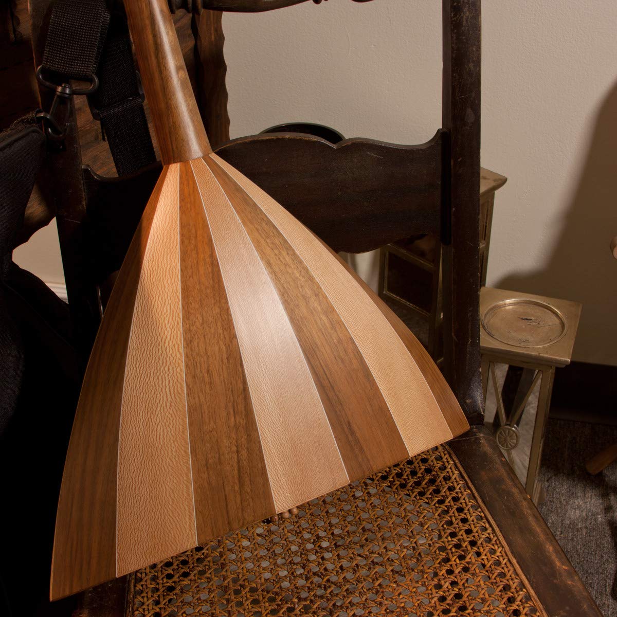 Prima Balalaika Package Includes: Solid Walnut Prima Balalaika + Snark Clip on Chromatic Tuner + 3 String Balalaika Set - Image 5