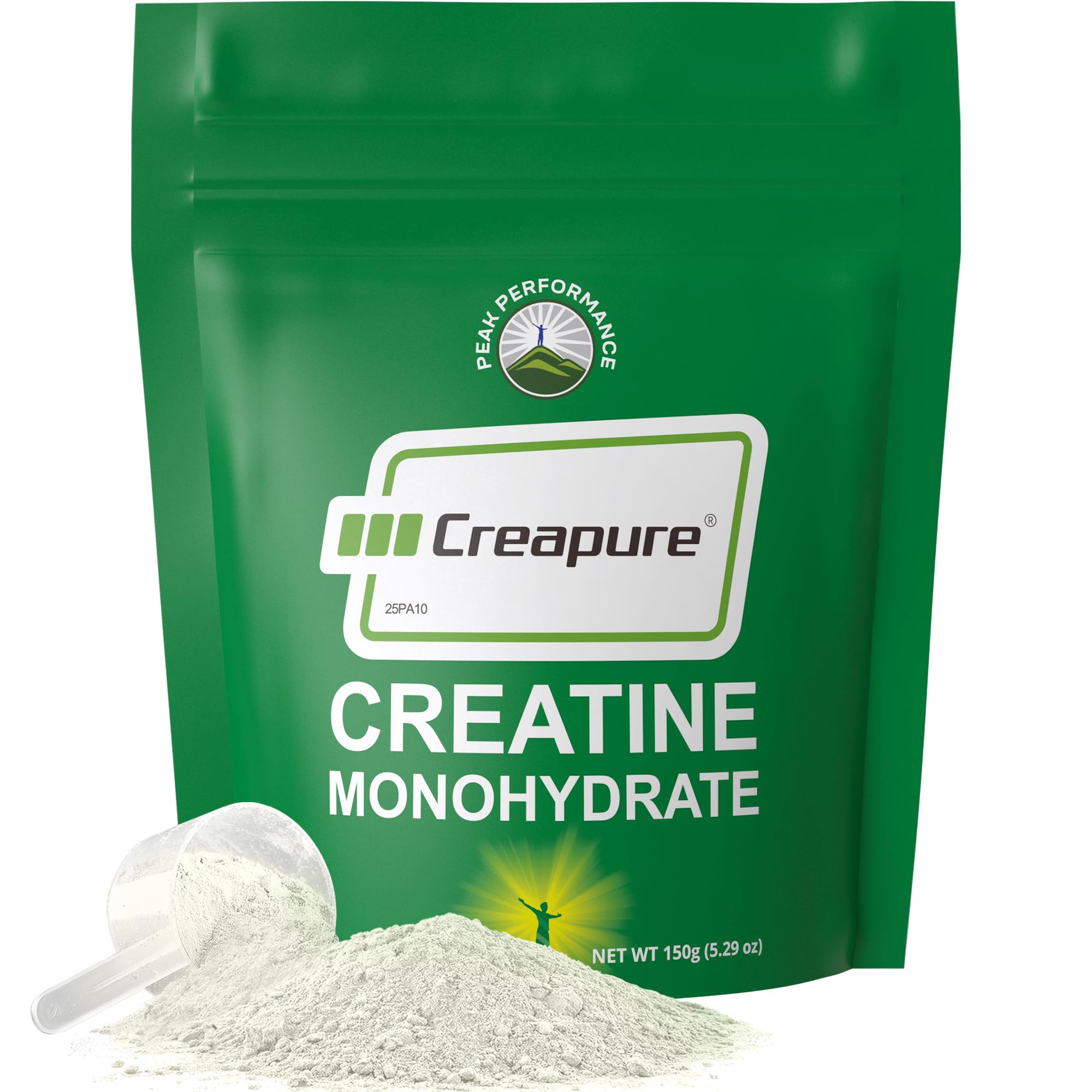 Creapure Creatine Monohydrate Powder. Ultra High Purity German Made Creatine with Nothing Else Added at All. Pure and Unflavored for Men & Women. Zero Bloating, No Sugar, Vegan Friendly Supplement
