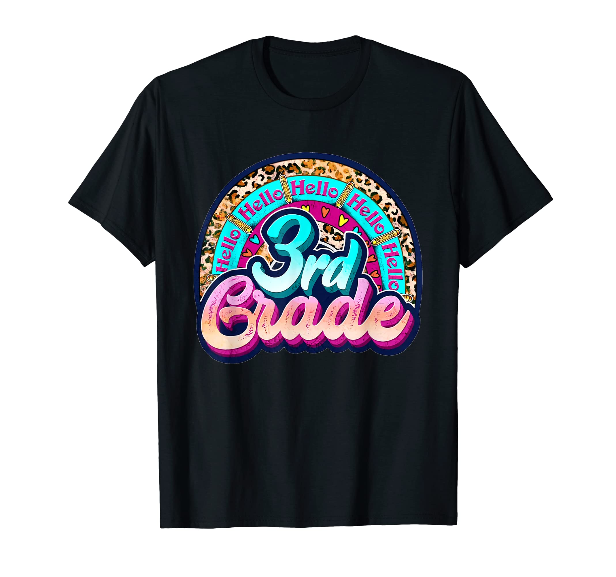 Hello Third Grade BackTo School T-Shirt