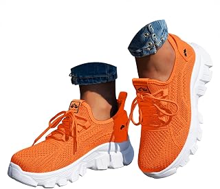 Women's Glittery Rhinestone Wedge Sneakers Platform Fashion Mesh Lace up Sports Shoes Breathable Sparkly Bling Dressy Comfortable Sport Walking Running Anti-Slip Tennis Shoes