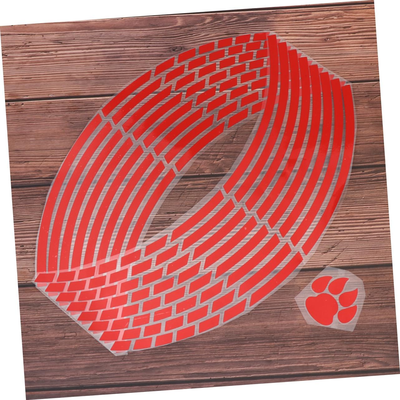 2pcs Reflective Motorcycle Wheel Rim Stickers Tire Decals for Bikers High Visibility Hub Stickers for Enhanced Safety
