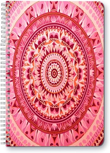 Miniatura 17 de Cuaderno de espiral, doble alambre en espiral, diario de composición escolar, suministros para la escuela y la oficina, 100 páginas, 5.71 x 8.26