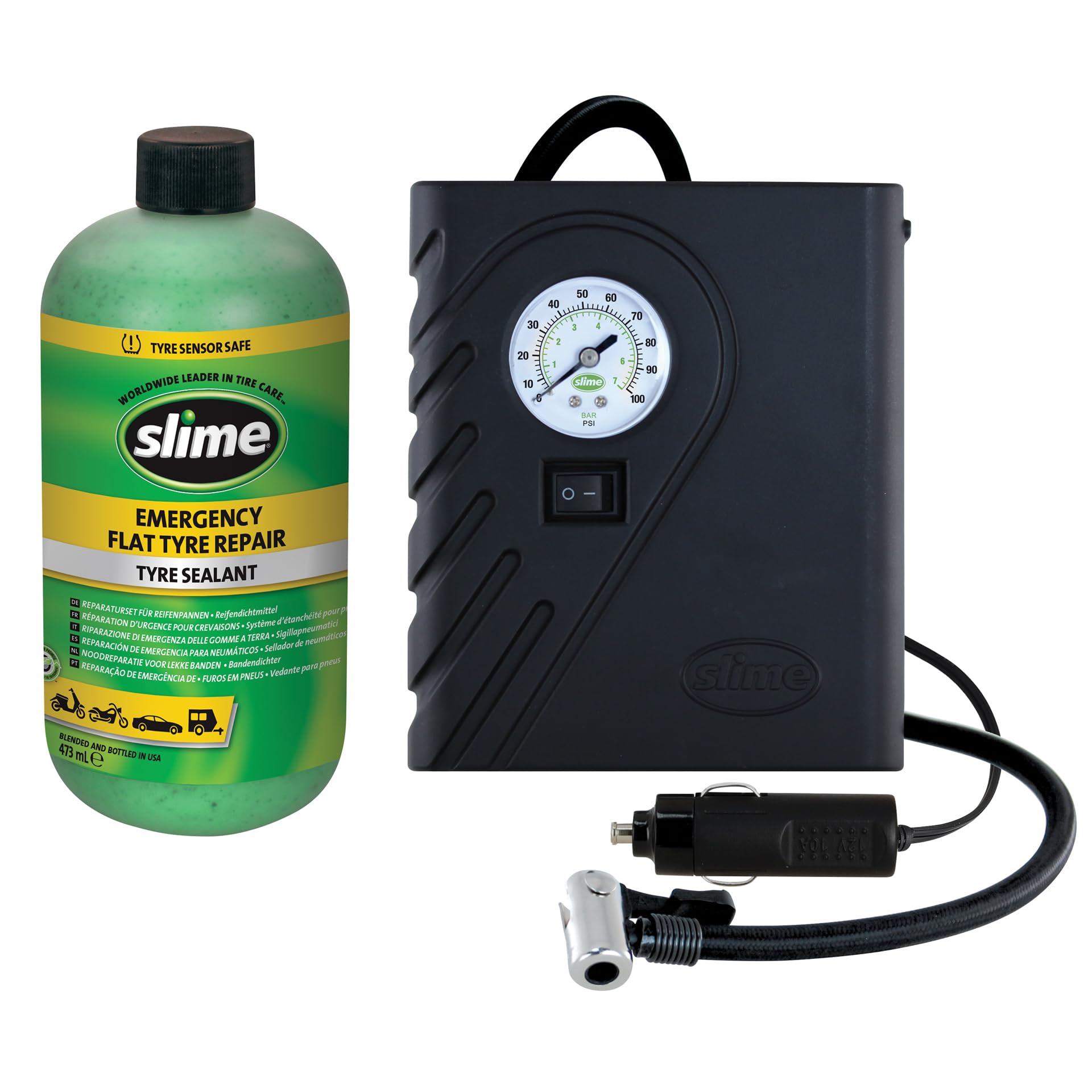 Slime Zestaw sprężarek Smart Repair 50050
