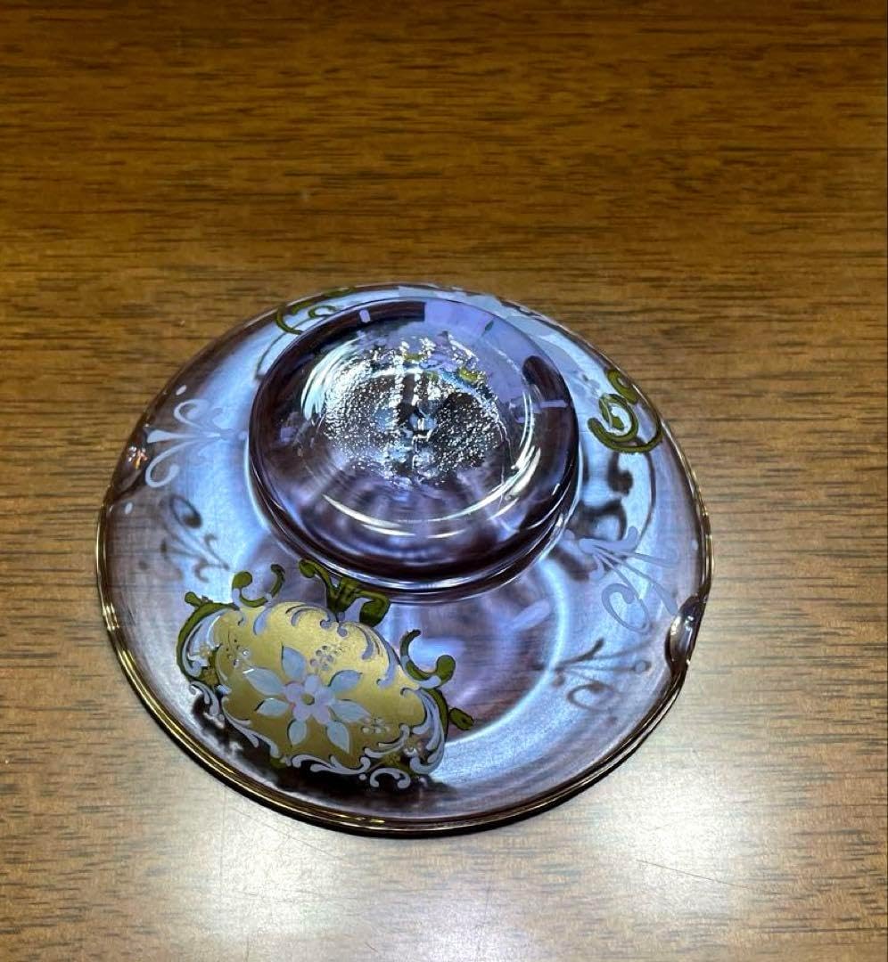 ベネチアンガラス アレキサンダー 小物入れ 小皿 ベネチアンガラス