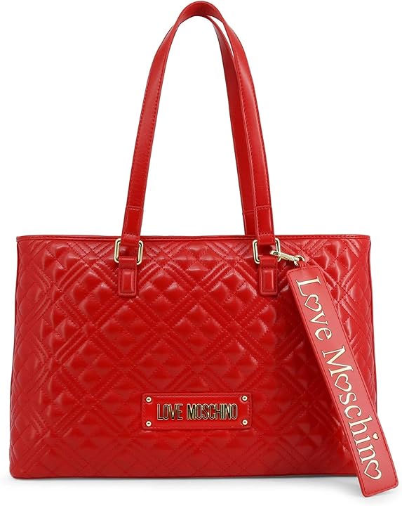 Love moschino borsa shopping da donna in ecopelle trapuntata JC4001PP1ALA0500