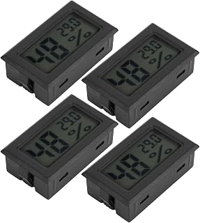 Mini Humidity Temperature Tester LCD Thermometer Hygrometer, Accurate Humidity Temperature Meter, for Home Office Schools Car