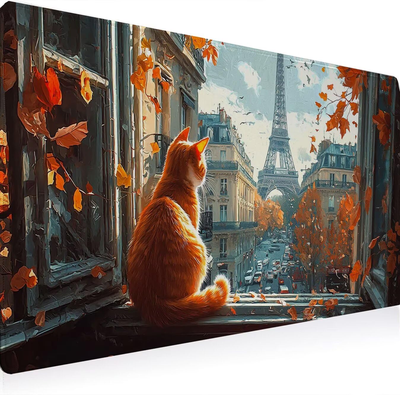 Gamingowa podkładka pod mysz, XXL, 1200 x 600 mm, podkładka pod mysz, duży rozmiar, podkładka na biurko, antypoślizgowy spód z naturalnego kauczuku, wodoszczelna/odporna na zabrudzenia, prezent na