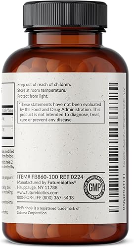 Miniatura 7 de Futurebiotics Ashwagandha - Soporte extra fuerte para el estrés y el estado de ánimo con BioPerine - Fórmula sin OMG, 100 cápsulas vegetarianas