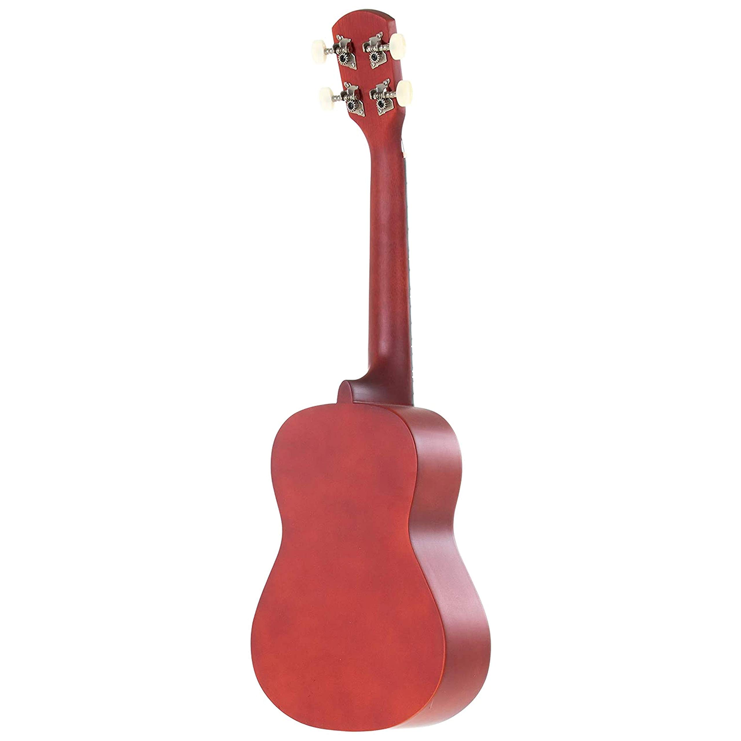 GEWA Tenor Ukulele Almeria – marrone rossiccio – corpo in tiglio – scala 430 mm – tastiera in legno di pakka – verniciatura opaca