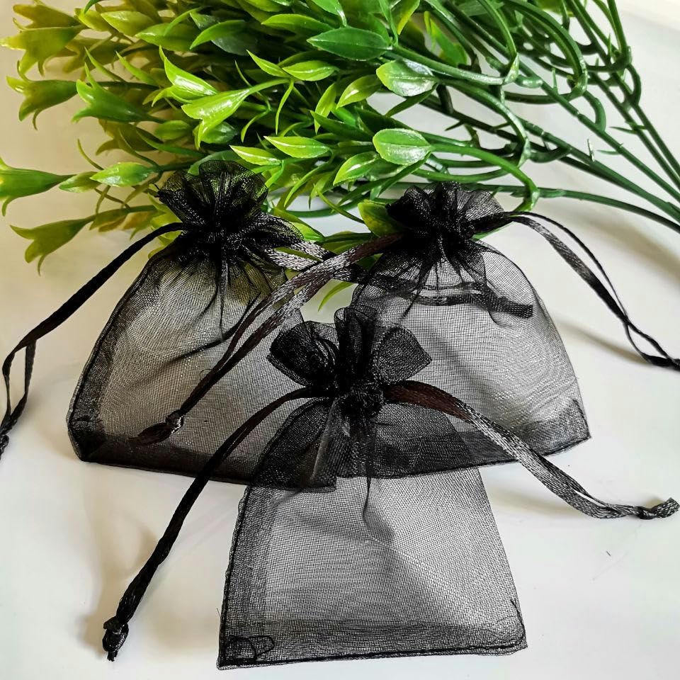 1000 pcs/lot 7 x 9 9 x 12 10 x 15 cm clair Organza cadeau sacs bijoux pochettes cordon sacs d'emballage Noël mariage anniversaire cadeau sac-crevettes en poudre-13 x 18 cm