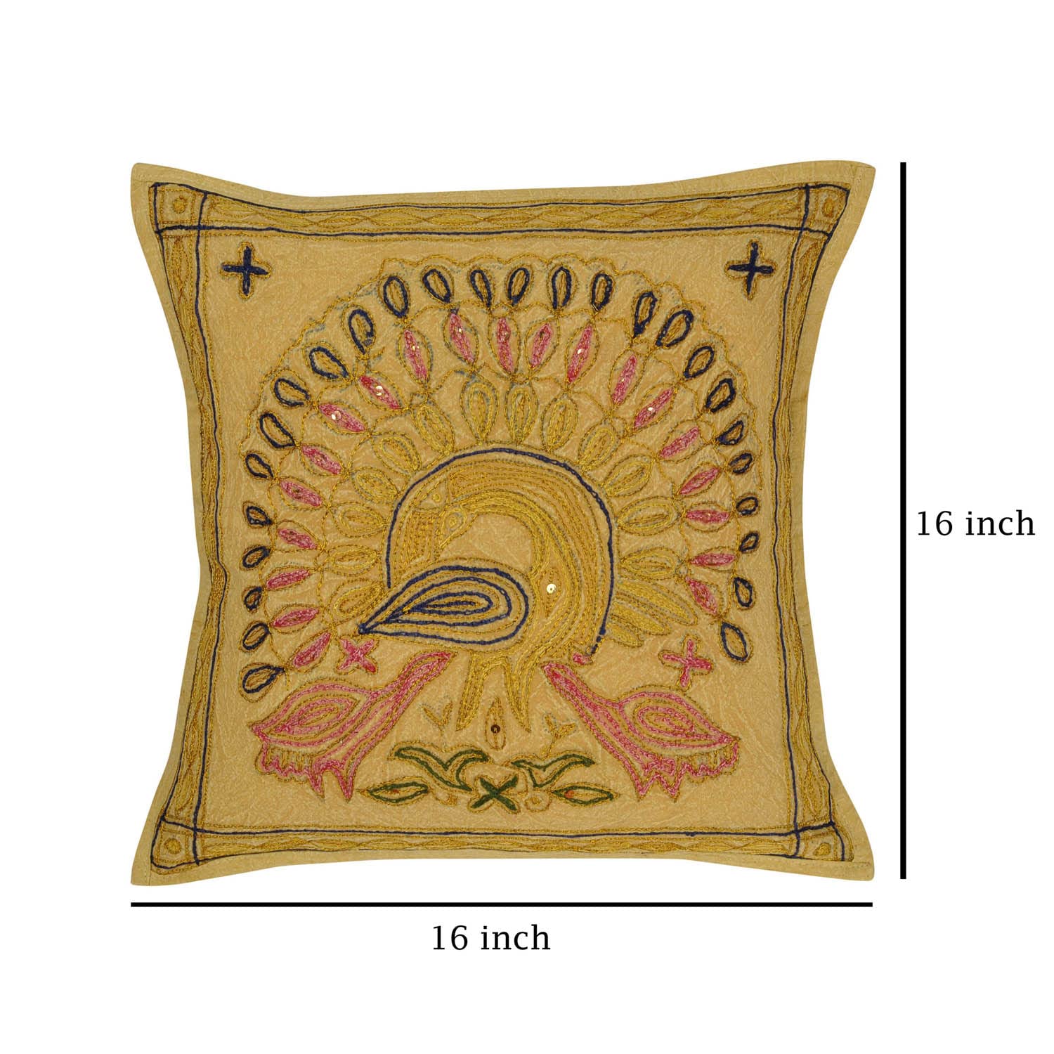 Amazon.co.jp: Lalhaveli ヴィンテージ刺繍ワークコットンクジャク