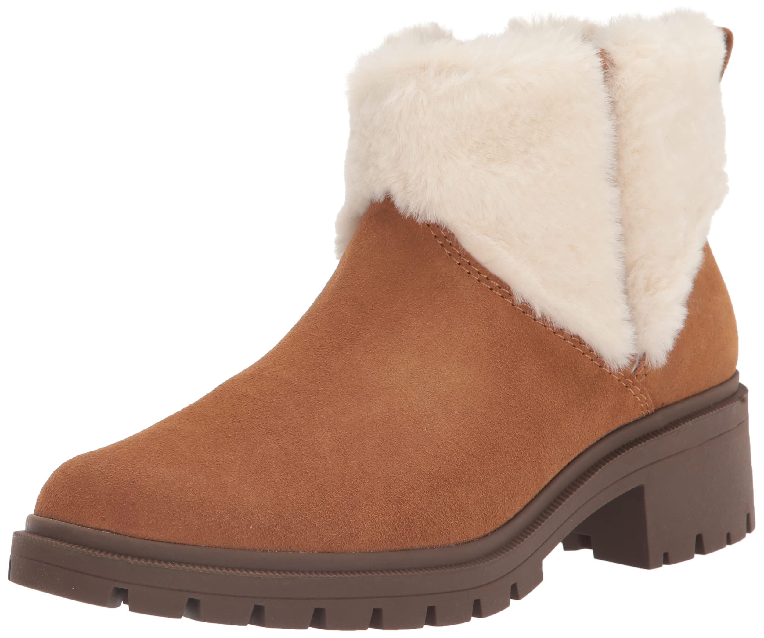 Koolaburra by UGG Womens Berea Fuzz Ankle Boot