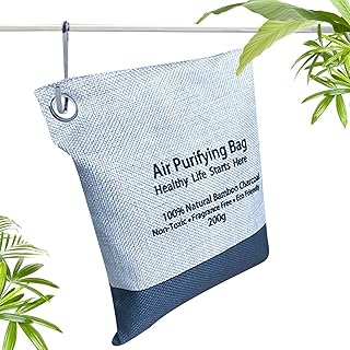 Charcoal Air Purifying Bags | Natural Odor Absorber and Freshener for Home,Car and Living Room, Charcoal Bag Deodorizer and Air Freshener Supplies, Eliminate Odors in Closet, Cabinet Utoya