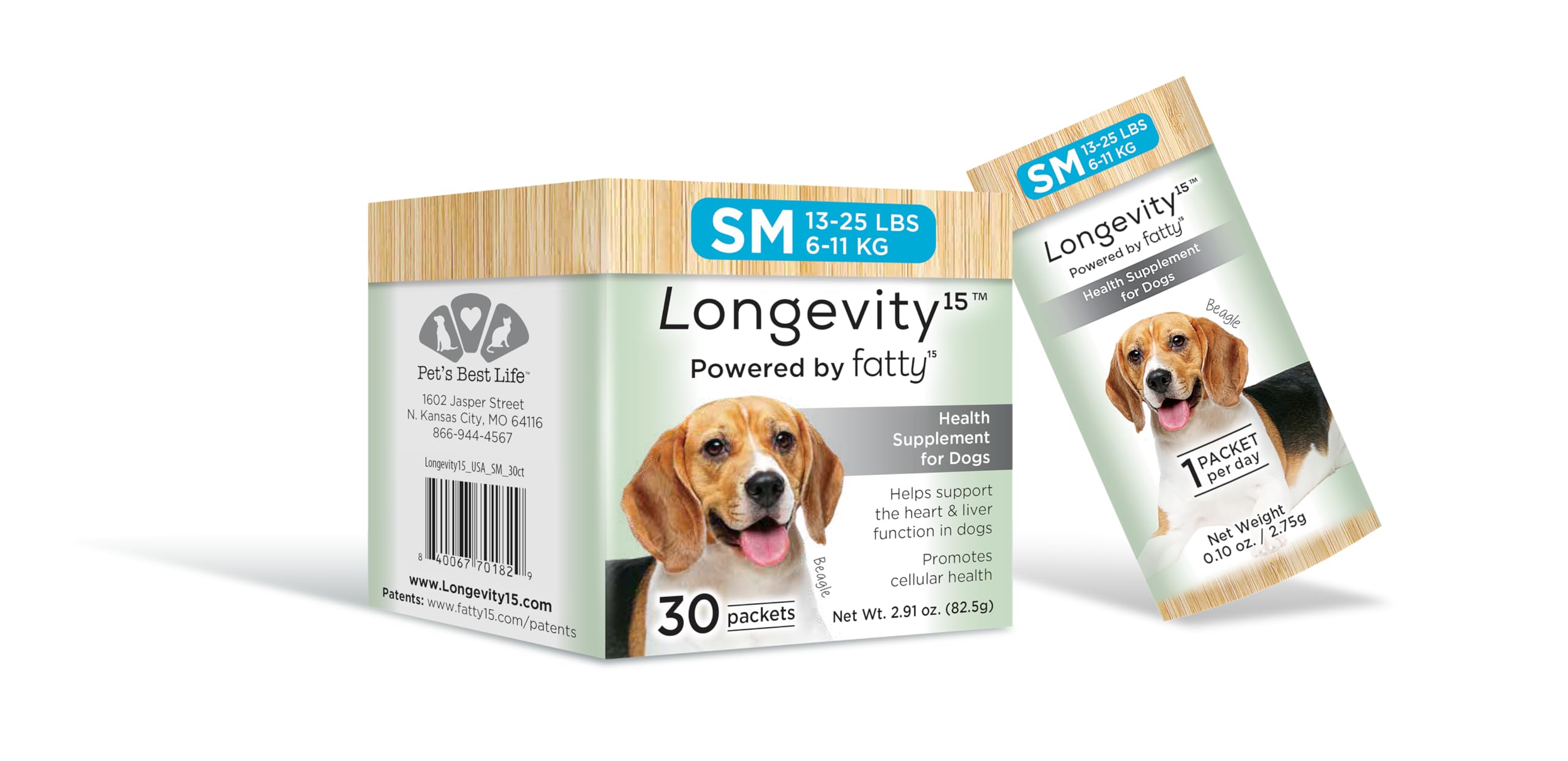 Longevity15 – C15:0 – Fatty Acid Health Supplement for Dogs – Healthy Pet Supplies – for Small Dogs, 1 Pack — Amazon image 6