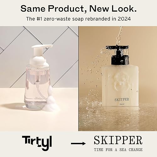Miniatura 5 de Tirtyl Skipper - Recambios para tabletas de jabón de manos espumoso, paquete de 12, 4 onzas líquidas en total (12 x 0.4 onzas líquidas), rebranded,