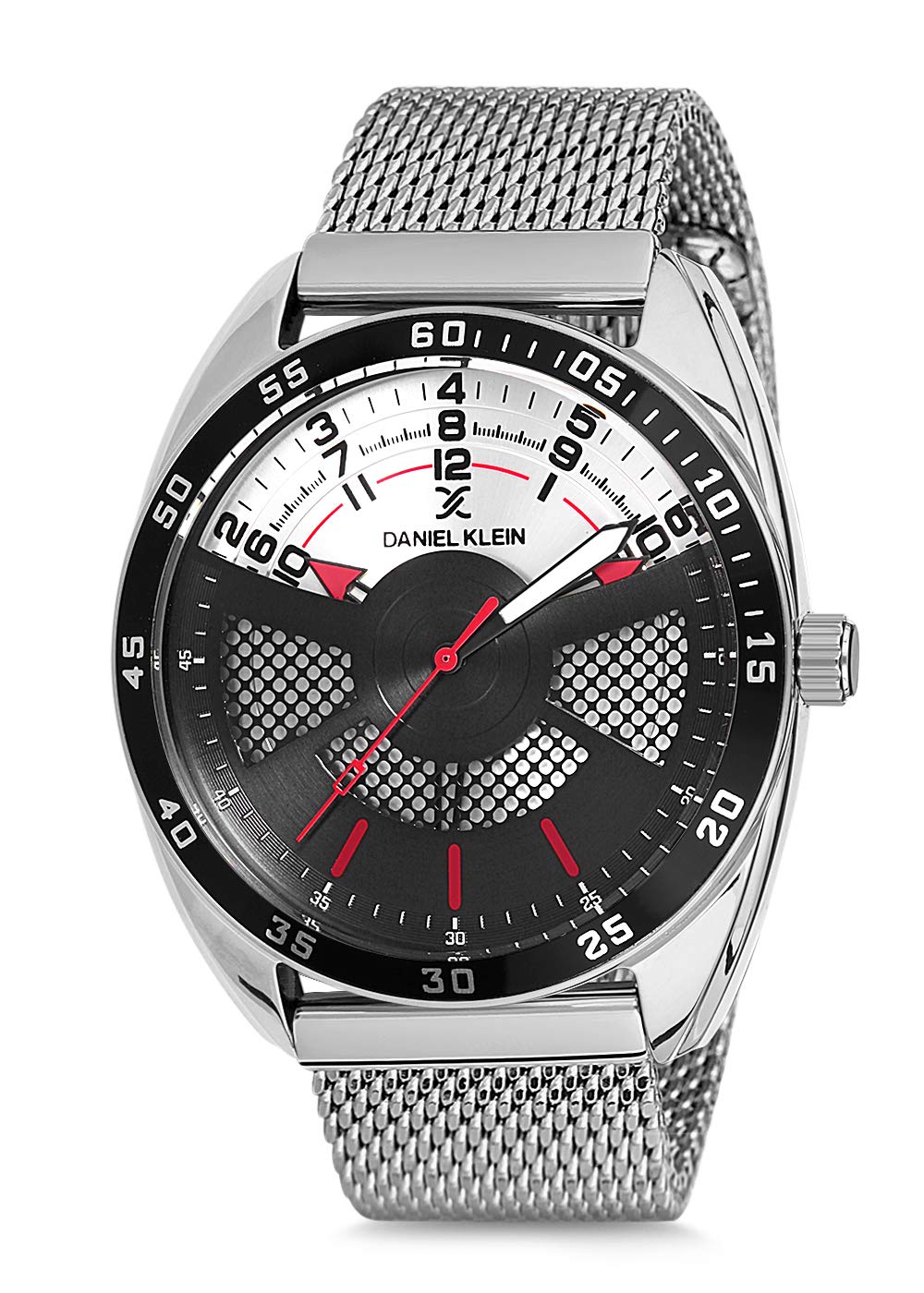 Daniel Klein Mens Quartz Watch, Analog Display And Stainless Steel Strap - Dk12221-1