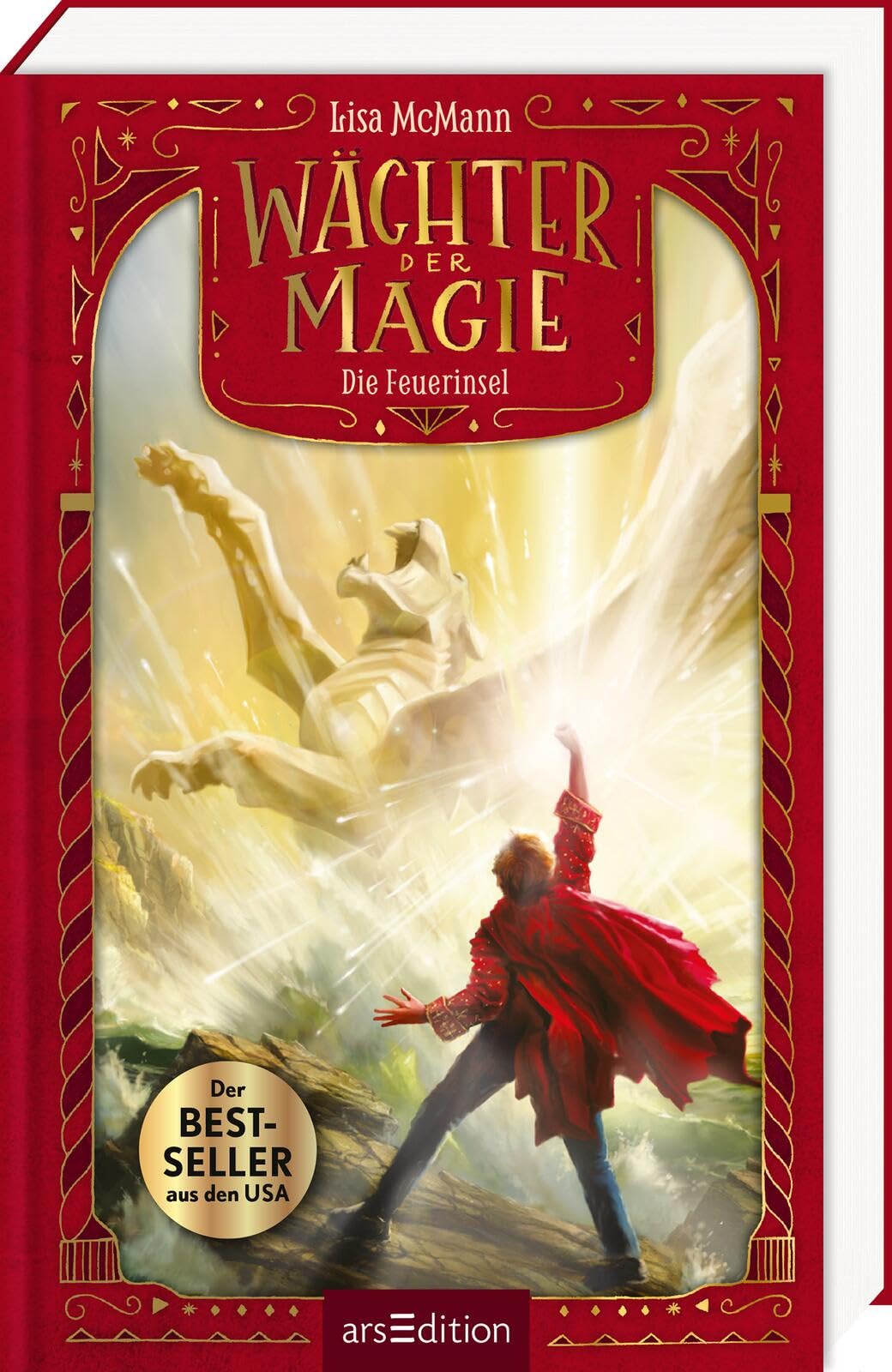 Wächter der Magie – Die Feuerinsel (Wächter der Magie 3): New-York-Times-Bestseller | Packendes Fantasy-Abenteuer voller Magie und Action | ab 12 Jahre