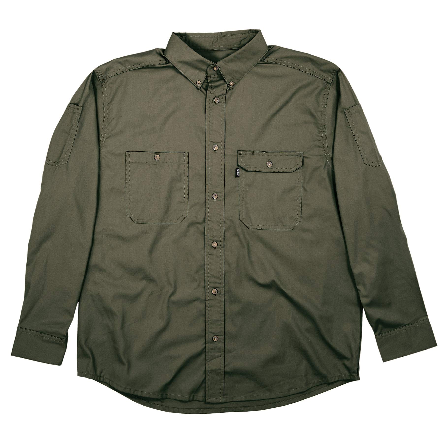 Men's Utility Lightweight Canvas Long Sleeve Shirt