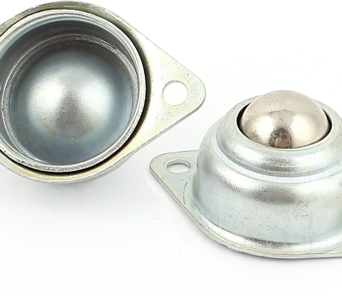 9 Pcs Flange Mounted Ball Transfer Bearing Unit Conveyor Roller Wheels