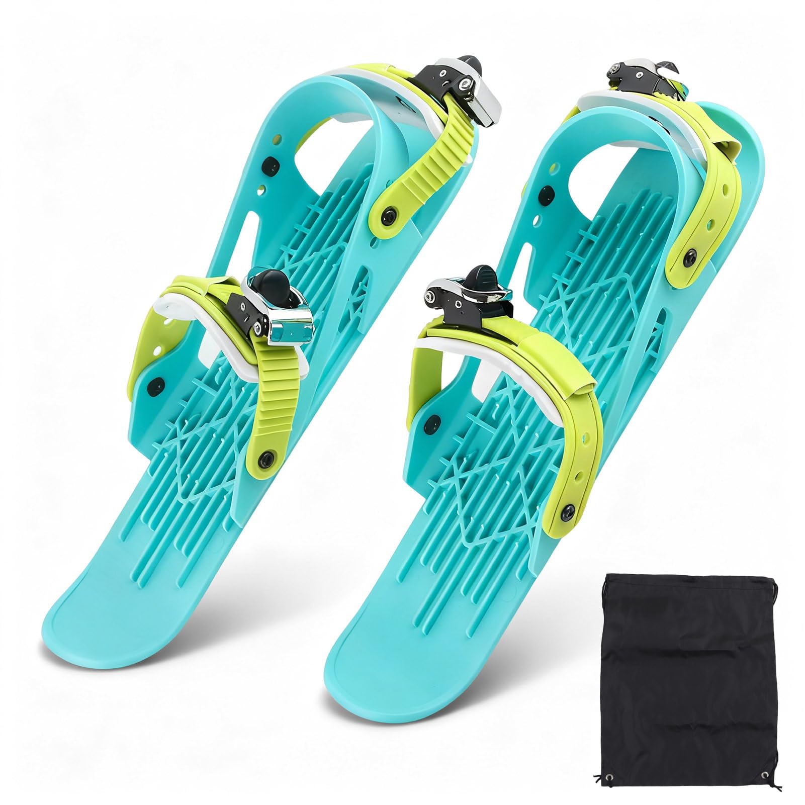Mini patins Ski neige pour Bottes ski réglables Snowboard attache