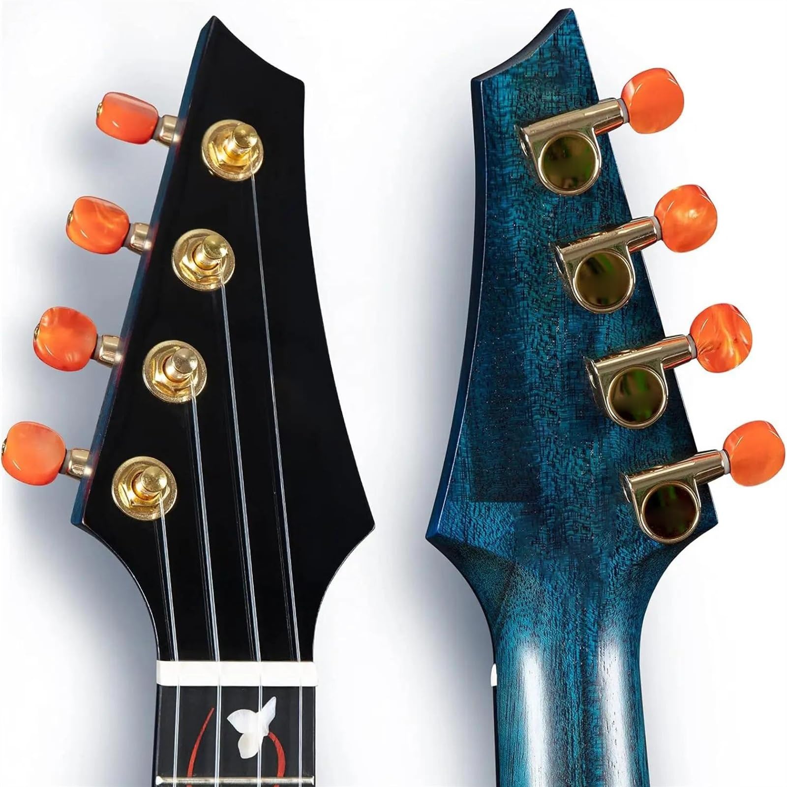 Strumento A Corde Per Chitarra Ukulele In Mogano Massiccio Da 23 Pollici Con Borsa Imbottita Ukulele Kit