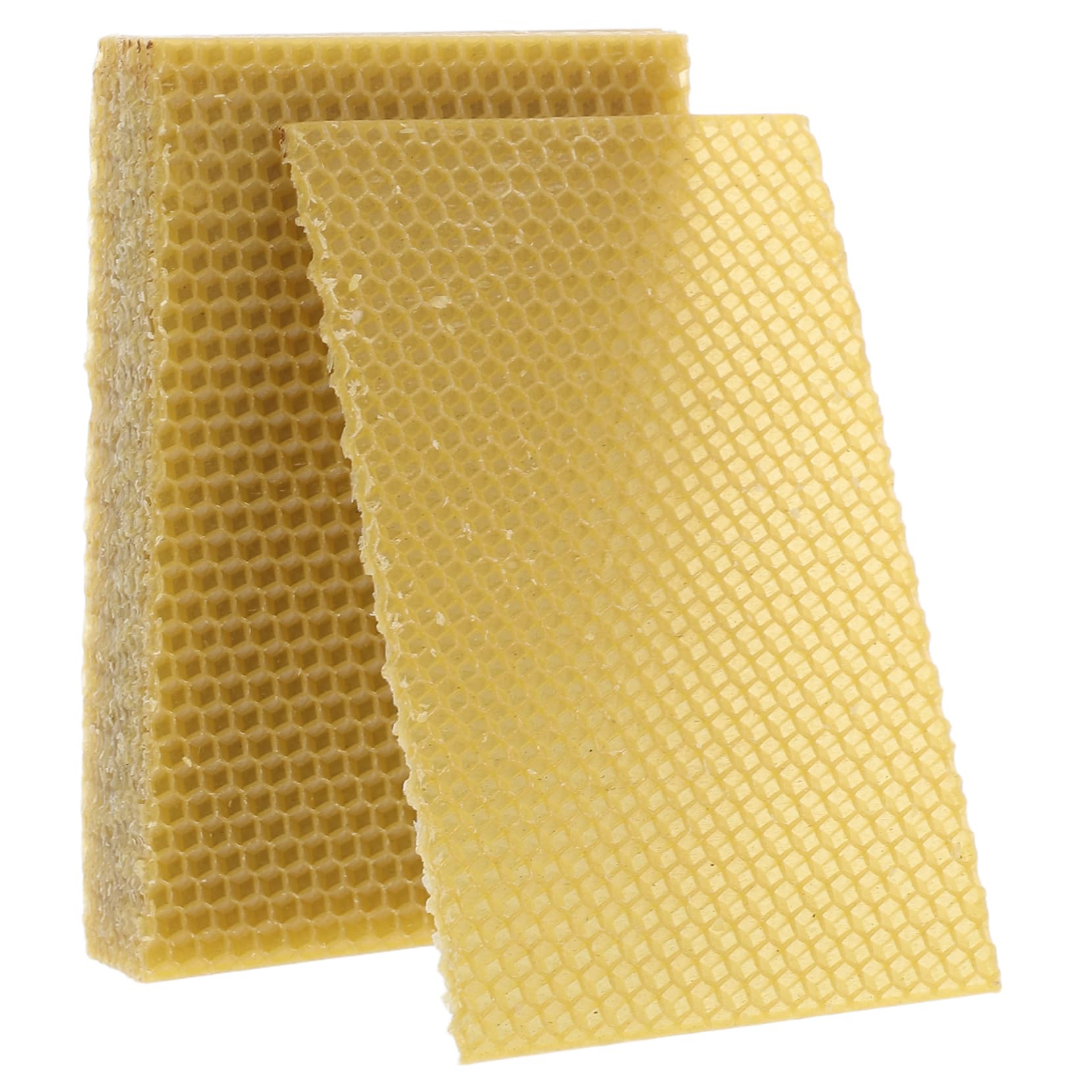 TOYANDONA 10 Pièces Plaques De Cire Gaufrée pour Cadres De Ruche Équipement Apiculture Cire Abeille Naturelle pour Nid Abeille
