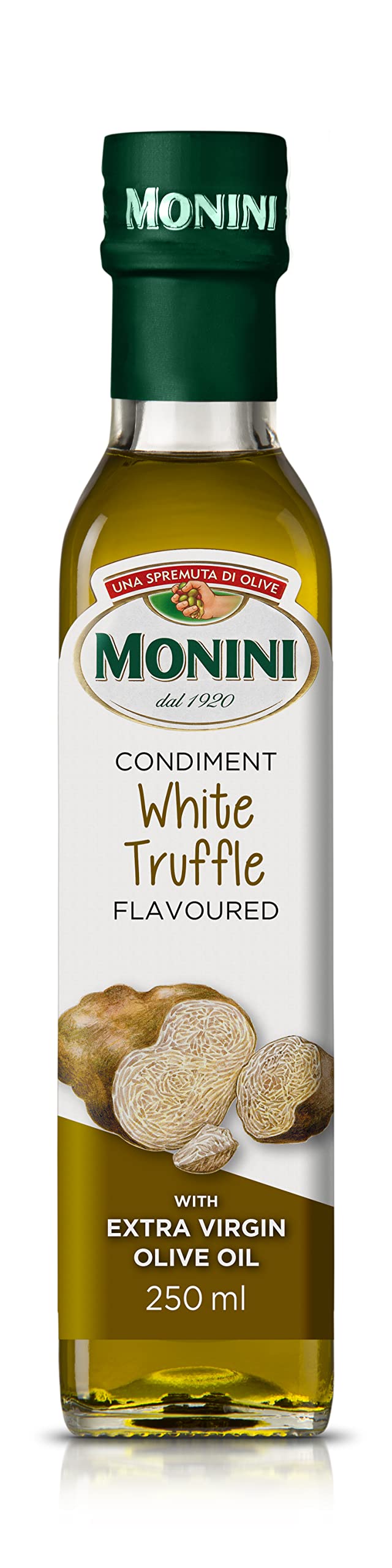 Monini White Truffle Flavoured EV Olive Oil 250ml (6 Stück)