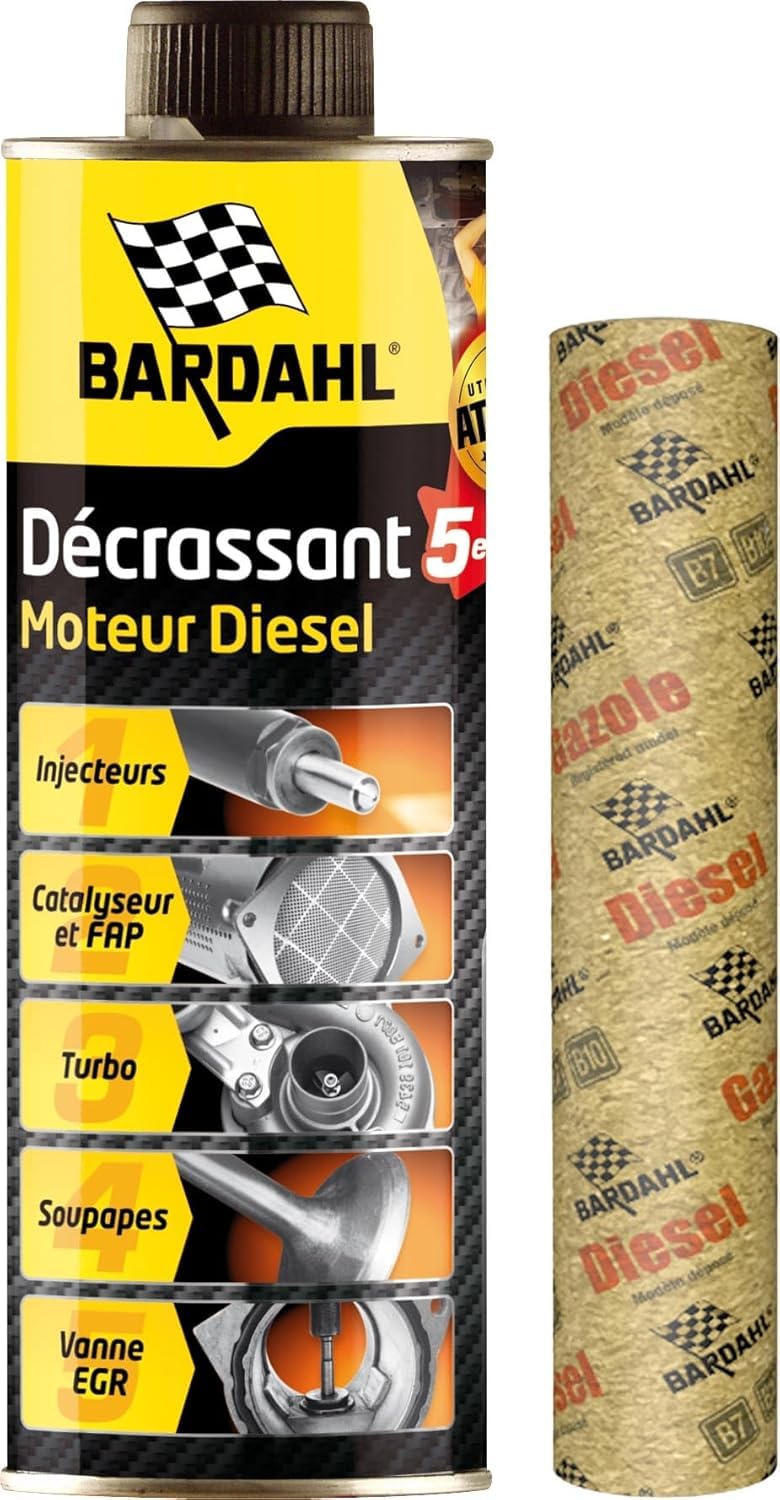 Destructor de motores diésel 5 en 1, 500 ml Bardahl