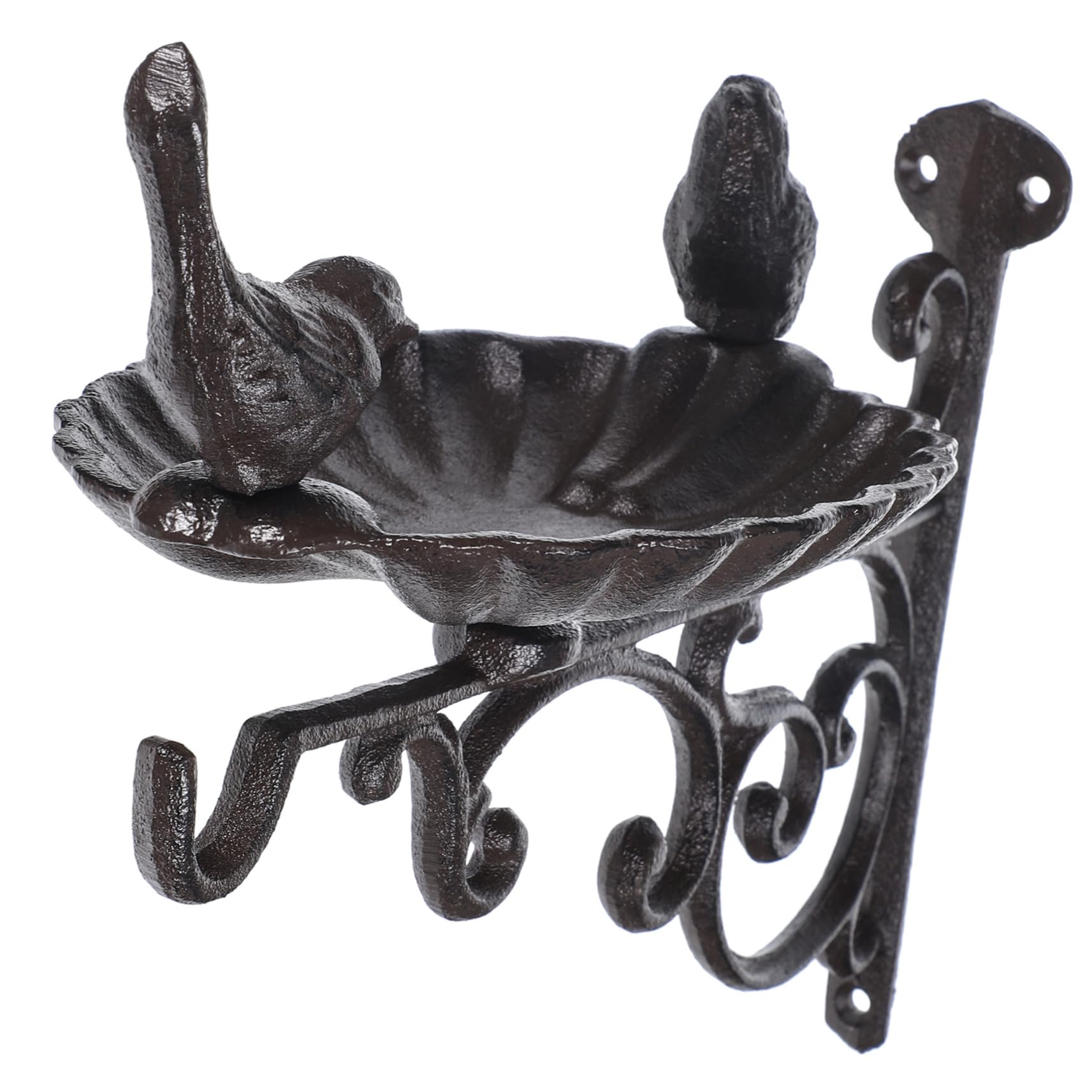Toyvian Oiseaux Forgé Support Suspendu pour Jardin Accessoire Décoratif Pratique