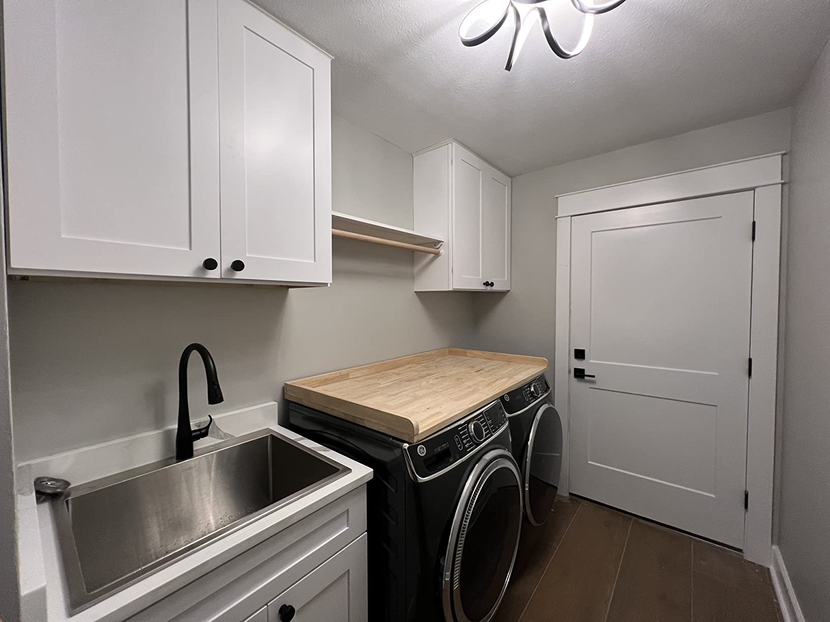 28/mo Finance BenchPro Washer Dryer Countertop Real Wood Butcher