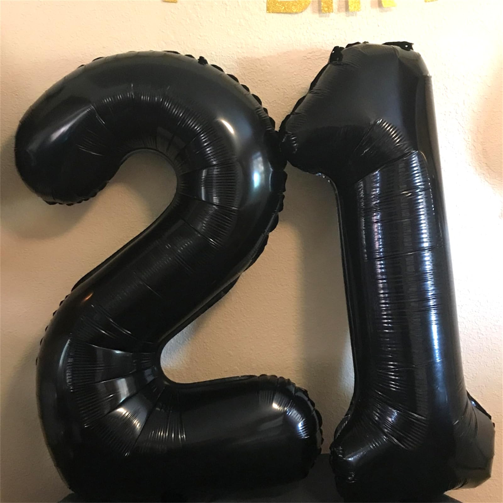 Number Balloons In Number & Letter Balloons | Black