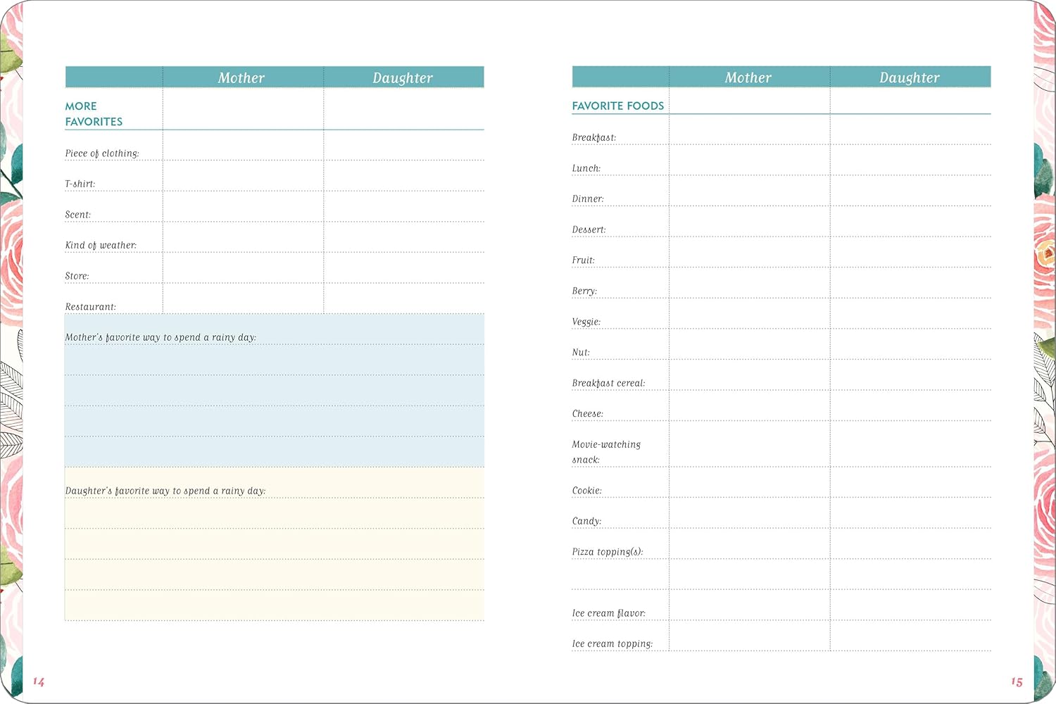 Like Mother, Like Daughter A Discovery Journal for the Two of Us (Deluxe, Hardcover Edition)) - Image 7