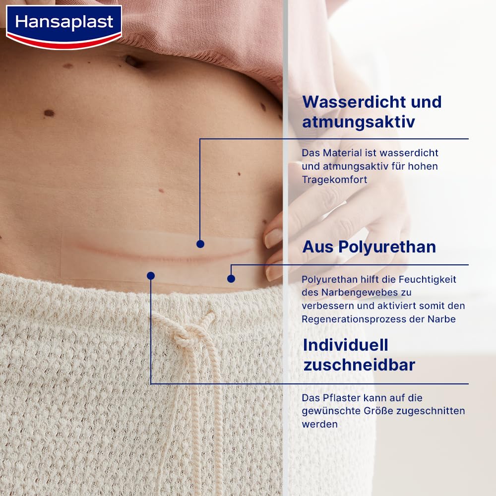 Hansaplast Pflaster zur Behandlung von Narben, 21 pc Pansement