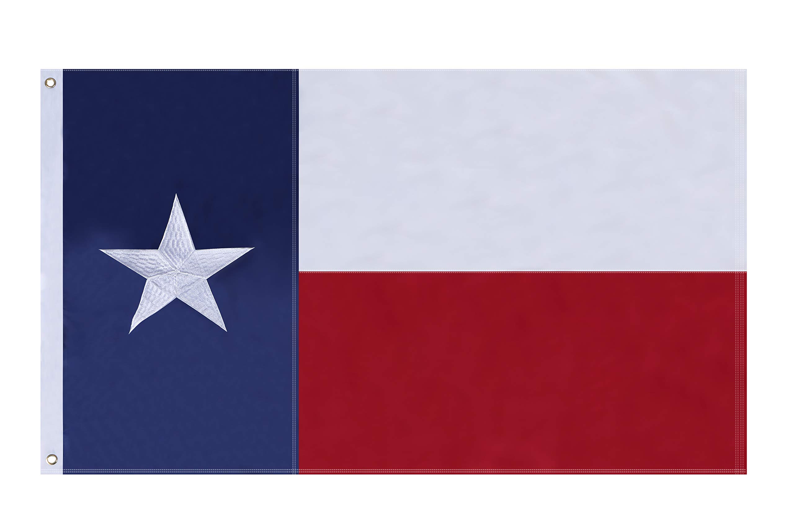 NuLink4'x6' US American Nylon Embroidered Stars Sewn Stripes Brass Grommets Flag