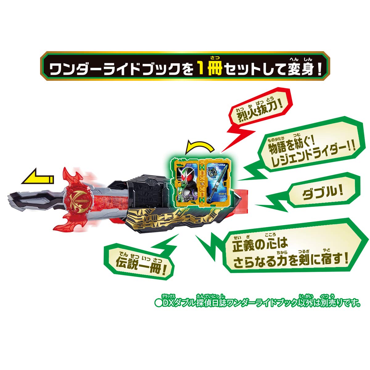 仮面ライダーセイバー DXブックゲートワンダーライドブック , 【公式通販】